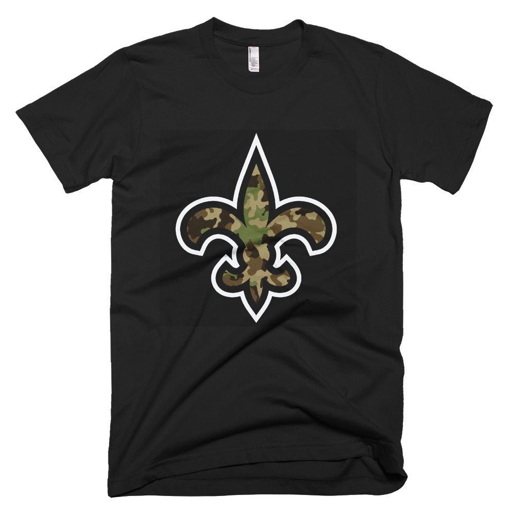 Custom name and Number camouflage New Orleans Saints Short-Sleeve T-Sh –  Hurricane in Mink